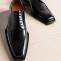 Men’s Black Dress Shoes – Classic Lace-Up Oxford Formal Shoes | Business, Wedding & Office Footwear
